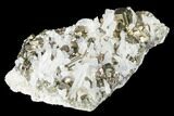 Quartz and Pyrite Crystal Association - Peru #173316-2